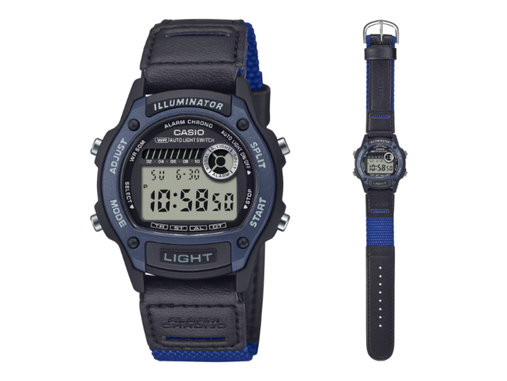 La montre Casio Standard W220HF-2AV. (Source de l'image : Casio)