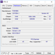 CPU-Z: carte-mère.