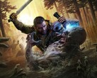 Dying Light : The Beast, capture d'écran où l'on voit le personnage principal tuer un zombie. (Source de l'image : Techland)