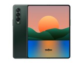 Le Galaxy Z Fold3 pourrait être l'un des premiers smartphones produits en série dotés d'un appareil photo sous le panneau. (Image source : 91Mobiles/Ice Universe)