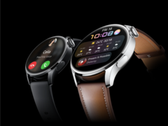 Les Huawei Watch 3 Series (ci-dessus) et Watch Fit 3 reçoivent des mises à jour. (Source de l'image : Huawei)