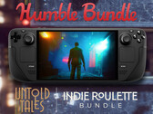 L'offre groupée Indie Roulette expirera le 2 août 2025. Sur la photo : Steam Deck avec The Hong Kong Massacre. (Source de l'image : Steam et Humble Bundle - édité)