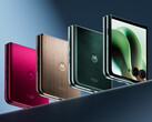 Le Razr 60 Ultra devrait être lancé en quatre couleurs et avec différentes finitions. (Source de l'image : via Evan Blass)