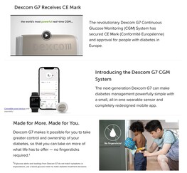 Dexcom G7. (Image source : Dexcom)