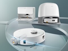 Le P20 Live Water Edition (photo) de Roborock sera le premier modèle de la marque doté d'une serpillière à rouleau. (Source de l'image : Roborock)