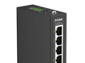 Le DIS-100E-05 offre quatre ports Fast Ethernet