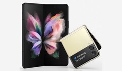 Les Z Fold3 et Flip3 ont une nouvelle mise à jour. (Source : Samsung)