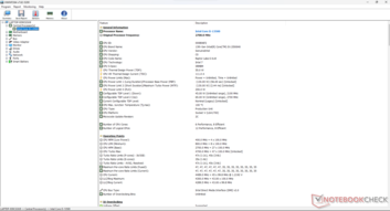 Intel Core i5-13500HX Résumé HWInfo