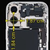 La taille du module de l'appareil photo principal de l'iPhone 17