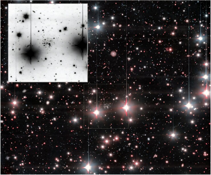 Image montrant l'emplacement de la galaxie Andromède XXXVI.
