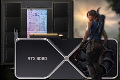 Le Apple M1 Ultra a rivalisé avec la RTX 3090 dans un benchmark synthétique et un test de jeu. (Image source : Apple/Nvidia/Square Enix - édité)