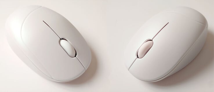 Souris asymétrique pour droitiers. (Source de l'image : Notebookcheck)