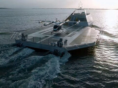 Le Vertiport à eau zéro carbone pour l'atterrissage de l'eVTOL. (Source de l'image : AutoFlight)