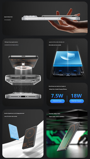 Principales caractéristiques de la banque d'énergie de 5 000 mAh (traduit de l'anglais)