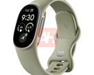 Image du supposé Google Fitbit Edge dans le coloris vert