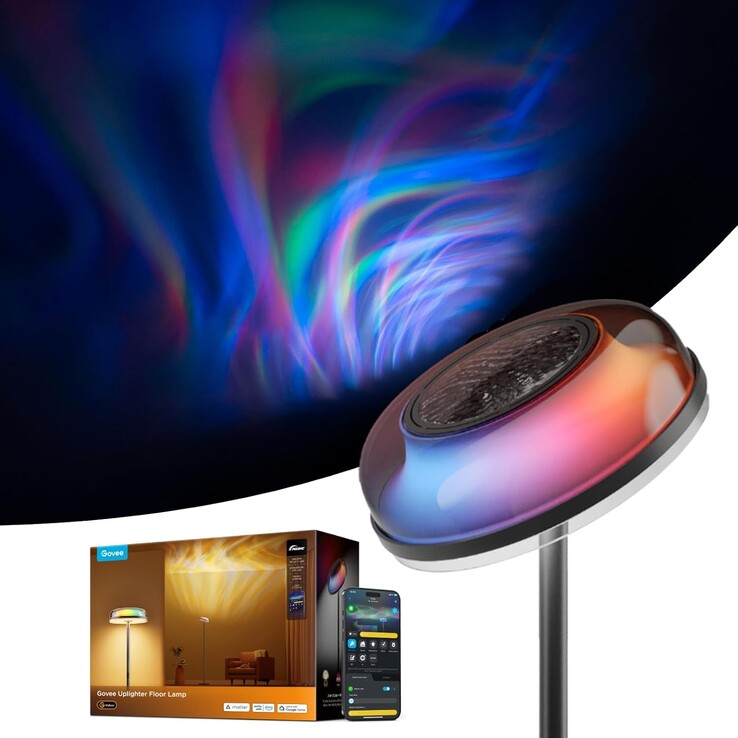 Le lampadaire Govee Uplighter. (Source de l'image : Govee)