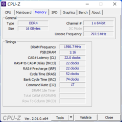 Mémoire CPU-Z