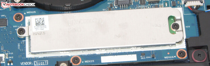 Une carte PCIe-3-SSD sert de lecteur système.