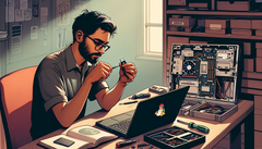 Dépannage informatique SystemRescue 12.00 est désormais disponible avec un nouveau noyau LTS, la dernière version de Firefox, et plus encore (Source de l'image : Générée à l'aide de DALL-E 3)