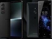 Le Sony Xperia 1 V a un design caractéristique à bords droits, mais l'avenir pourrait être plus courbé, comme le XZ2 de 2018. (Source de l'image : Sony/Unsplash - édité)