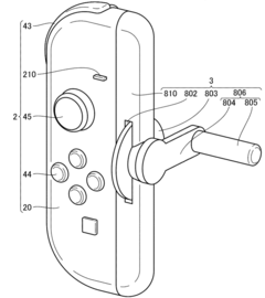 Un brevet Nintendo récemment rendu public ajoute une fonctionnalité de manivelle et une sorte de roue mécanique au Joy-Con Swtich2 (ImageSource : Nintendo / WIPO)