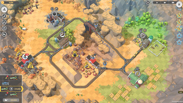 Photo : une capture d'écran du jeu Train Valley 2.