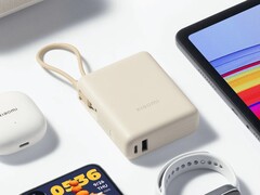 Xiaomi a lancé le Power Bank 10000 de 33W (câble intégré) en Europe. (Source de l'image : Xiaomi)