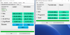 Dell Inspiron 17 7786 - AS SSD.