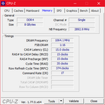 CPU-Z Mémoire