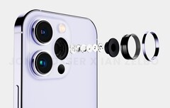 La série iPhone 14 Pro sera le premier smartphone de Apple à prendre en charge l&#039;affichage permanent. (Image source : Ian Zelbo)