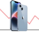 les ventes de l'iPhone 14 en Chine seraient en chute libre. (Source : Apple-édité)