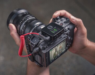 Enregistrement direct sur l'appareil photo via un câble de 3,5 mm (Image Source : Rode)