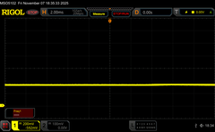 Pas de PWM (luminosité 8/10)