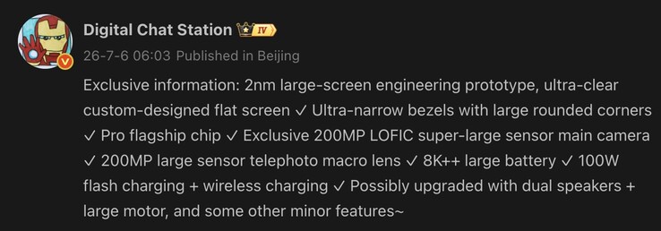 Des informations ont fuité concernant le prochain smartphone phare de Xiaomi.