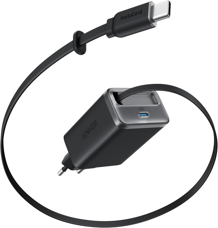 Le chargeur Anker Nano (35W, câble USB-C rétractable). (Source de l'image : Anker)