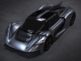 Comme la plupart des hypercars, l'Arash AFX semble très aérodynamique sur ces premières photos teaser (Images : Arash)