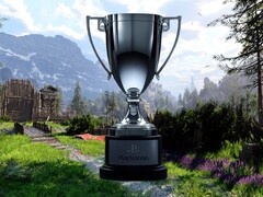 Trophée de platine Crimson Desert présenté