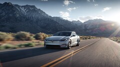 La Tesla Model S peut théoriquement parcourir plus de 400 miles en une seule charge. (Source de l'image : Tesla)
