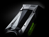GeForce GTX 1080, rendu marketing illustré, et autres anciens GPU Nvidia ne seront bientôt plus supportés par les pilotes (Image source : Nvidia)