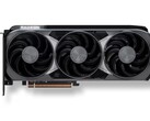 Rendu artistique du GPU AMD Radeon RX 9070 XT. (Source de l'image : AMD)