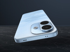 Le Note 17 Pro est équipé d'une batterie de 8 340 mAh dans l'UE. Photo : image promotionnelle présentant le design de l'arrière du téléphone.