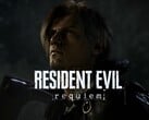 Bannière de Resident Evil Requiem avec Leon (Source de l'image : capture d'écran, Resident Evil YouTube avec modifications)