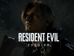 Bannière de Resident Evil Requiem avec Leon (Source de l'image : capture d'écran, Resident Evil YouTube avec modifications)