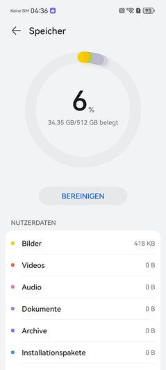 Huawei Pura 80 Ultra : Stockage