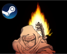 Shinobi : Art of Vengeance permet aux joueurs de contrôler un shinobi qui peut utiliser des armes de mêlée, des shurikens et des capacités de ninjutsu. Photo : un extrait de la bande-annonce du jeu avec le logo Steam en haut (source : Sega sur YouTube)