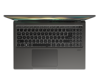 Acer Swift X 16 - Clavier. (Image Source : Acer)