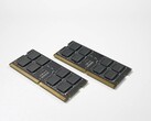 Une photo de deux modules de mémoire d'ordinateur portable TeamGroup