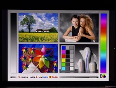 Grands angles de vision de l'écran OLED