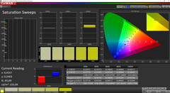 Saturation calibrée (espace couleur cible : P3)