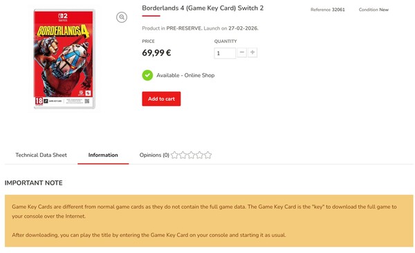 Date de sortie de Borderlands 4 Switch 2 traduite par une machine sur GamingReplay (Source de l'image : capture d'écran, GamingReplay)